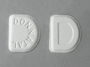 Donnatal (atropine/hyoscyamine/phenobarbital/scopolamine) 0.0194 mg-0.1037 mg-16.2 mg-0.0065 mg