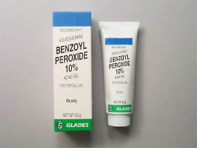 benzoyl peroxide topical (generic) 10%