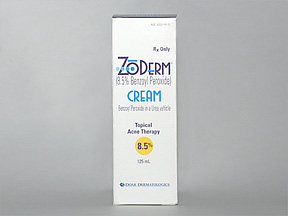 ZoDerm (benzoyl peroxide topical) 8.5%-10%