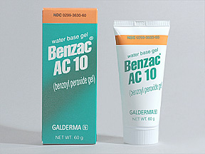 Benzac AC (benzoyl peroxide topical) 10%