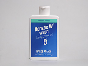 Benzac W (benzoyl peroxide topical) 5%