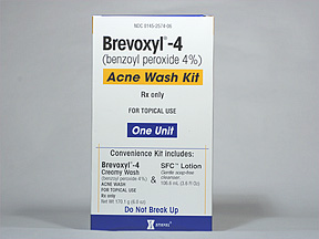 Brevoxyl (benzoyl peroxide topical) 4%
