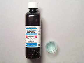 oxybutynin (generic) 5 mg/5 ml