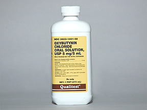 oxybutynin (generic) 5 mg/5 ml