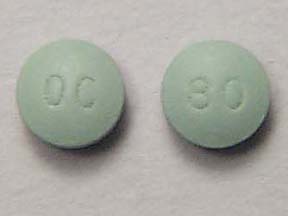 OxyContin (oxycodone) 80 mg